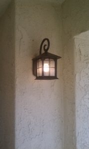 Lighted Entry Way